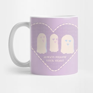 Heartwarming Ghosts [stitch] Mug